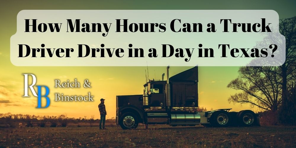 How Many Hours Can A Truck Driver Drive ?