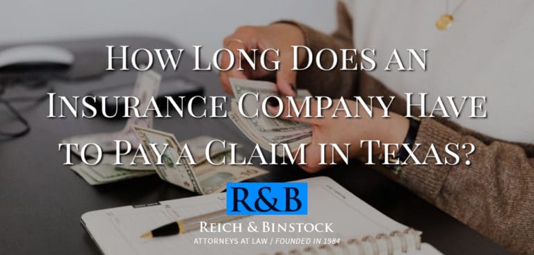 how-long-does-an-insurance-company-have-to-pay-a-claim-in-texas