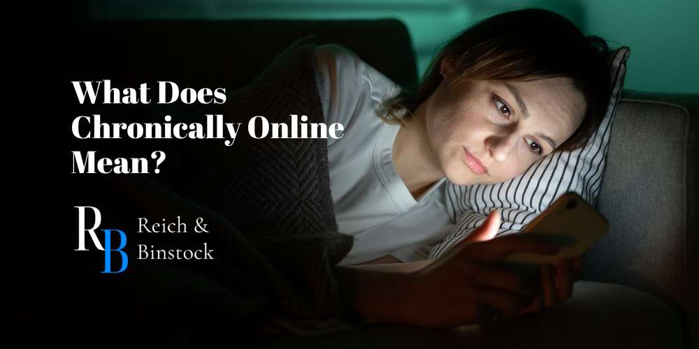 chronically online meaning